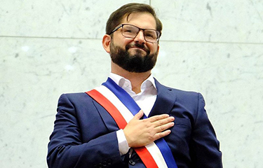 Chile President Gabriel Boric