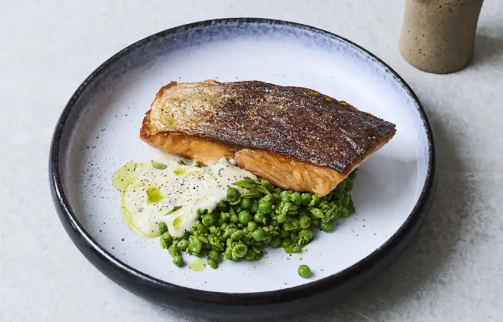 BAP-certified salmon from Hiddenfjord