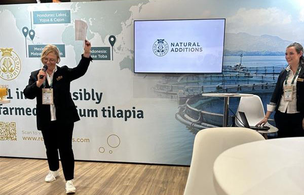 Regal Springs launched its Natural Additions line of byproducts at Seafood Expo Global