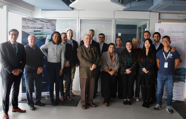The closing ceremony of the AquaDetector project.