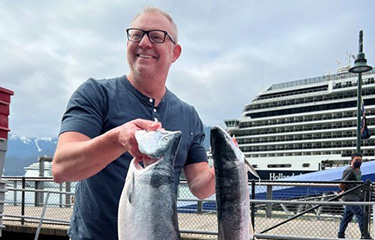 Holland America Director of Culinary Operations John Mulvaney.
