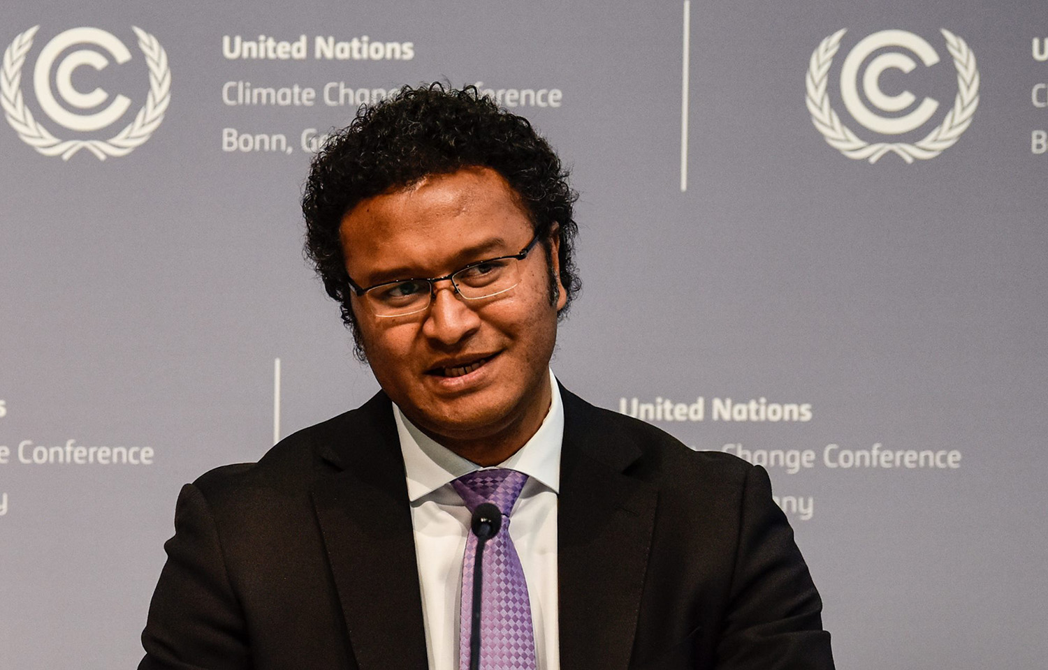Fiji Ambassador to the United Nations Luke Daunivalu