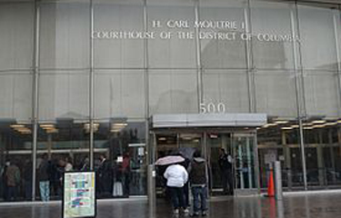 Washington, D.C. courthouse.