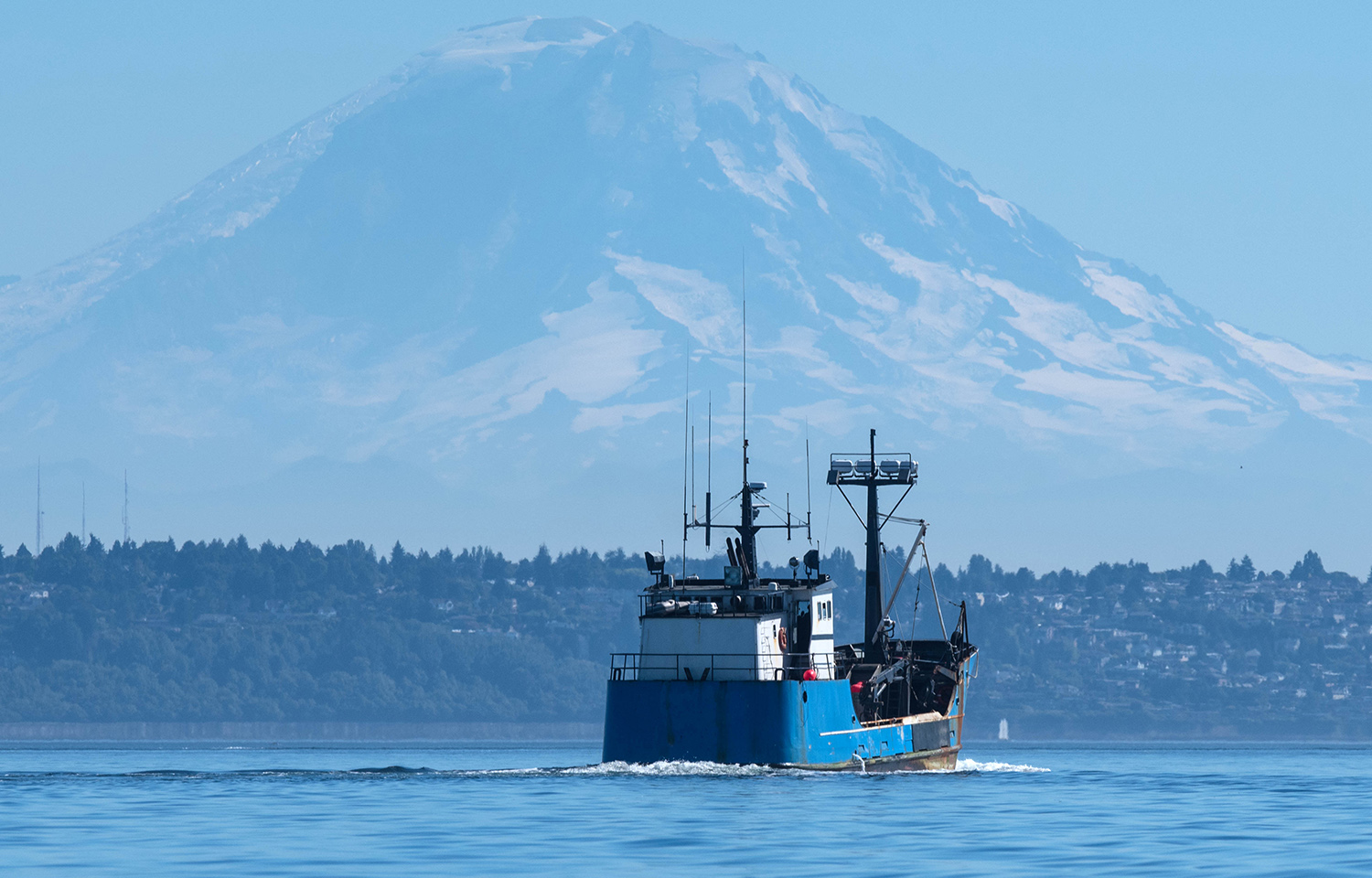A photo of a fishing vessel in Alaska