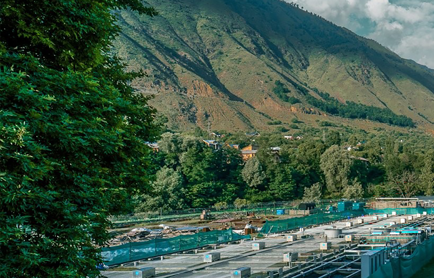 Khyber Aquaculture's new facility in Kashmir