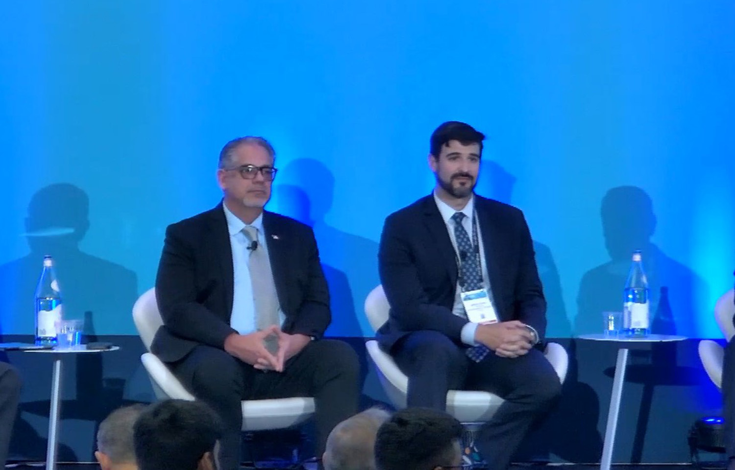 Certified Laboratories, a Certified Group Co. Director of International Import/Export Dean Leaman and Alpha Broker Corp./L&L Trade Law CEO and Founding Partner Sergio Lozano Jr. during the SENA Panel "Seafood Compliance Update for Shipping to the United States"