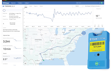 Tive Solo 5G tracker