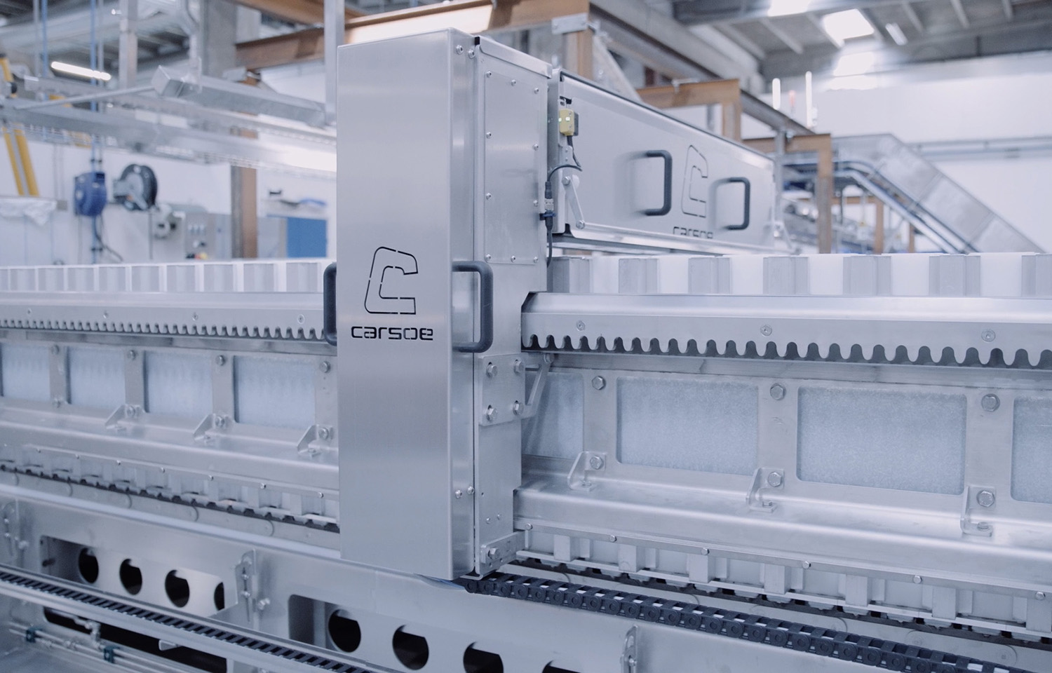 Nofitech supplies Hardingsmolt with new RAS technology; Carsoe introduces new product compactor for vertical plate freezers