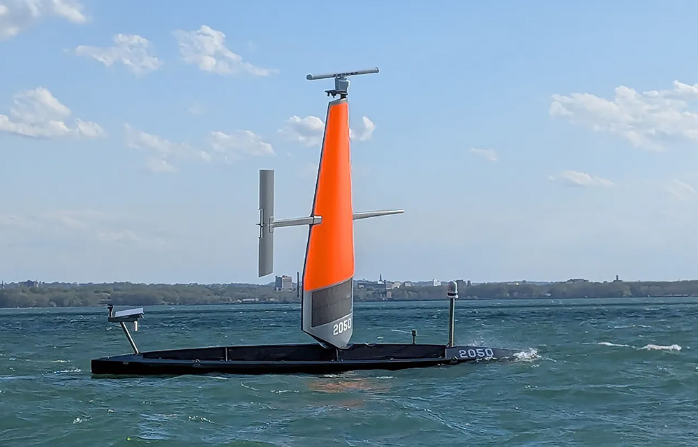 A Saildrone USV