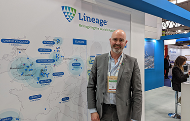 Lineage Logistics Vice President of Business Development Europe Edwin Wentik