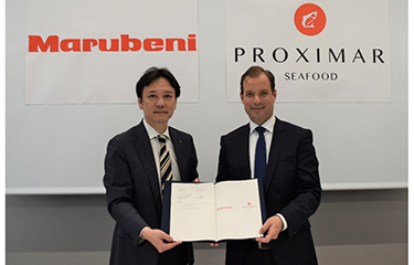 Marubeni and Proximar have signed an exclusive distribution agreement for salmon in Japan.