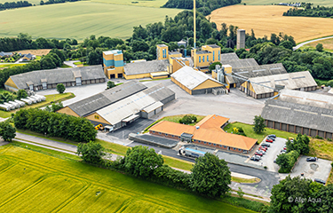 Aller Aqua's headquarters in Denmark.