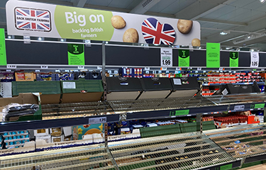 A U.K. grocery store.