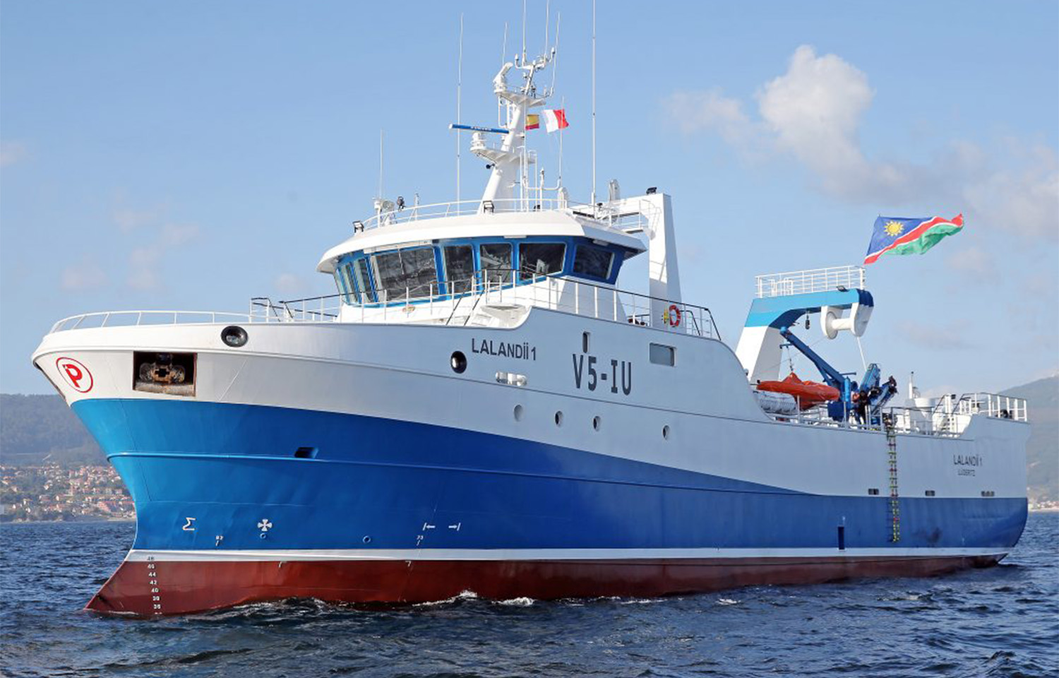 A ship operated by Nueva Pescanova