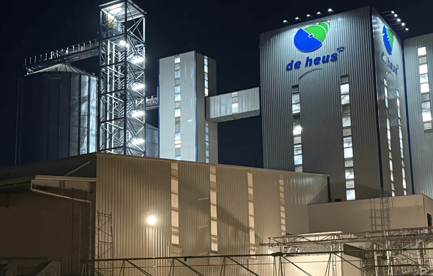 De Heus' feed factory in Uganda