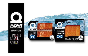 A still from Mowi's new U.K. marketing campaign.