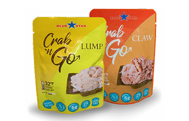 Blue Star crabmeat products.