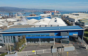 An Orizon Seafoods processing plant.