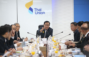 A meeting of Thai Union executives.
