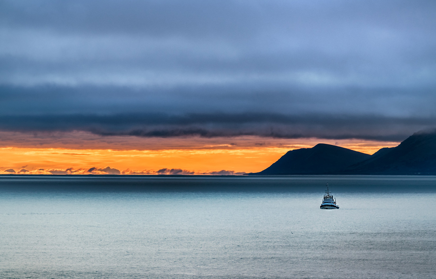 Boat in Alaska