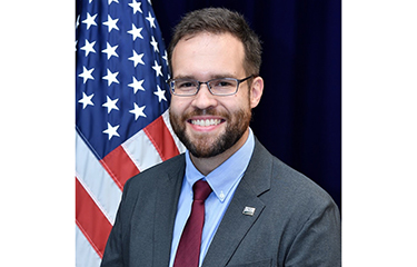 USDA's new agricultural trade officer for its Osaka, Japan, office is Alexander Blamberg.