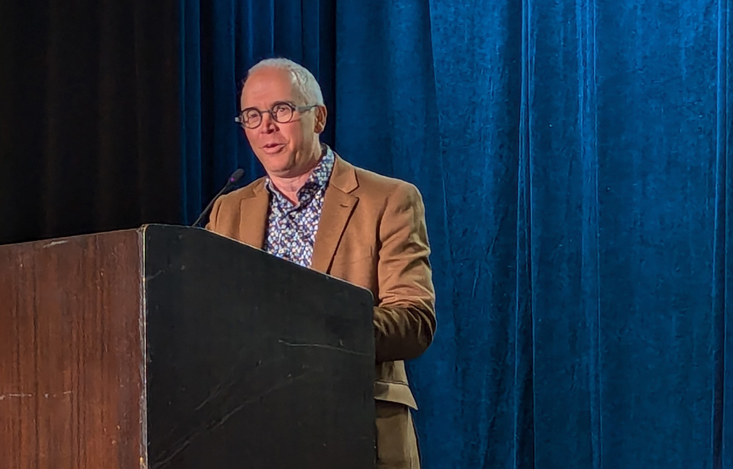 High Liner Foods President and CEO Paul Jewer during the 2025 Global Seafood Market Conference