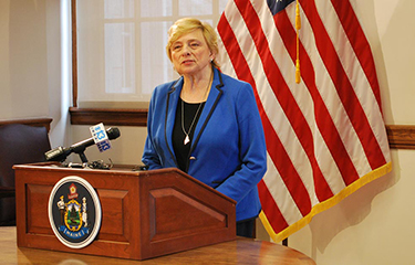Maine Governor Janet Mills.