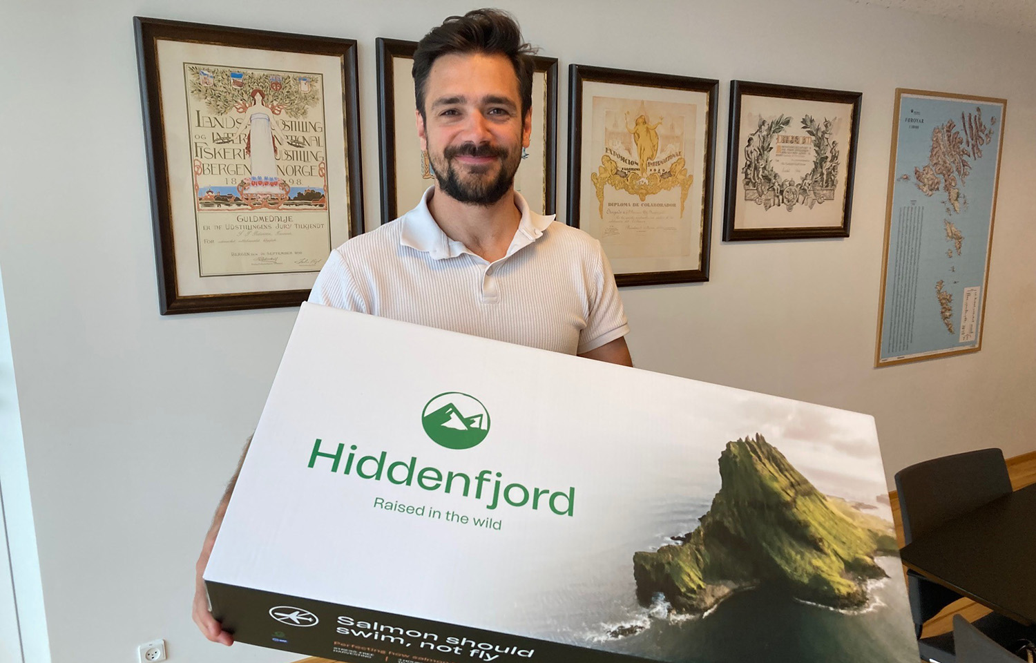Hiddenfjord Brand and Marketing Manager Levi Hanssen