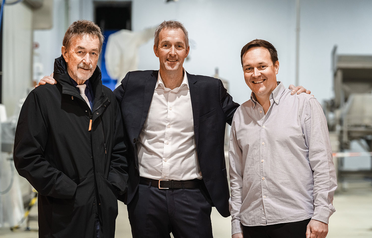 Mathias Bjørge begins production at new salmon-processing facility