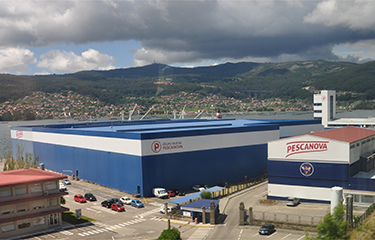 Nueva Pescanova's headquarters in Redondela, Spain.