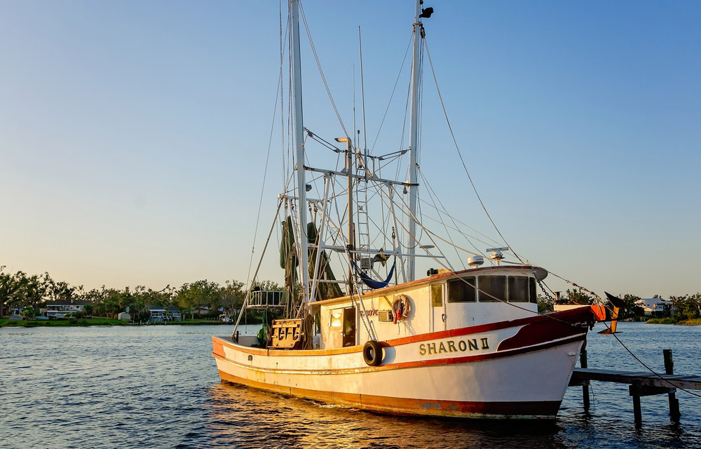 a shrimp vessel in Florida