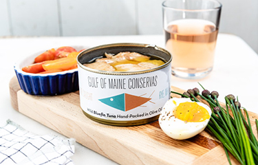 Gulf of Maine Conservas tins