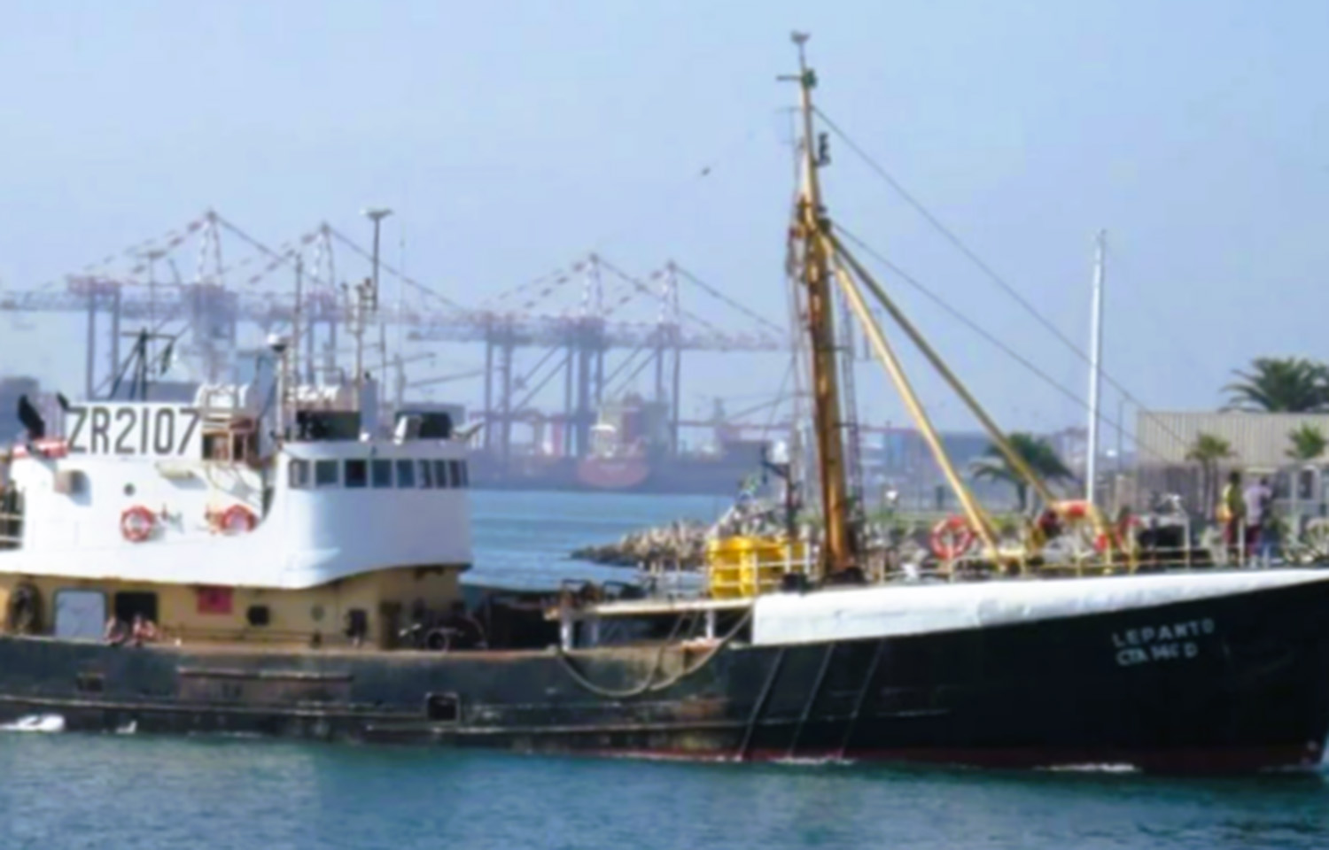 Sea Harvest's F/V Lepanto sank on 17 May | Photo courtesy of SAMSA