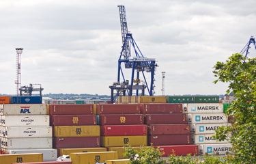 The Felixstowe port