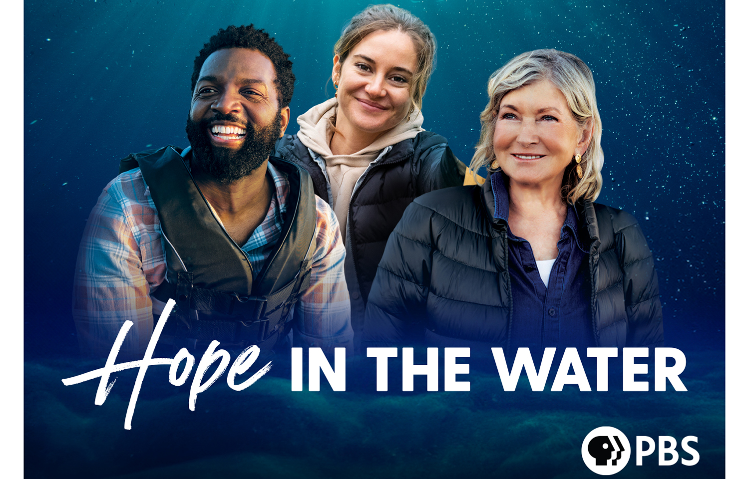 A "Hope in the Water" promotional poster