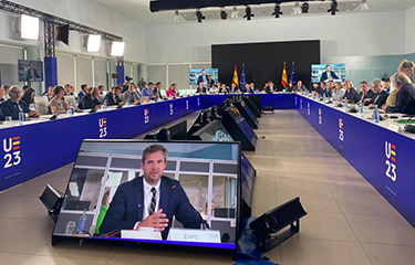 EAPO President Esben Sverdrup spoke at the Spanish Presidency Informal Meeting on fisheries in Vigo, Spain on 18 July.