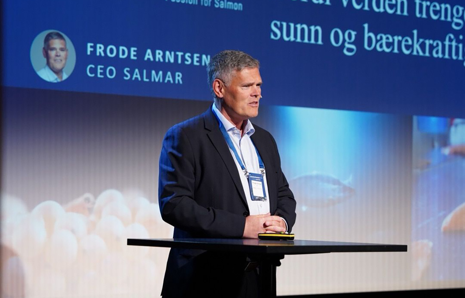 SalMar CEO Frode Arntsen