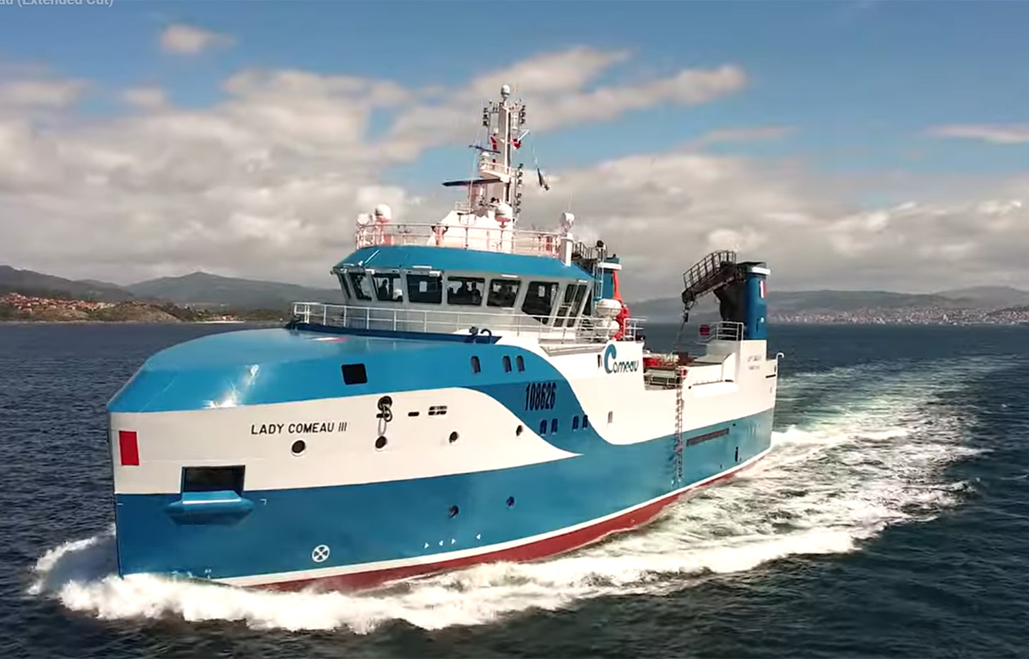 A Comeau-operated fishing vessel in Canada
