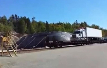 A truck on the small train that once comprised the "Bayside Program"