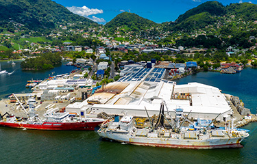 Thai Union's Seychelles base.