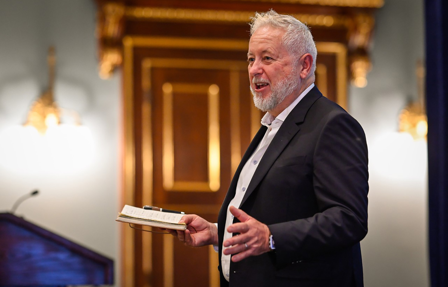 UKSF Chair Simon Smith at the group's inaugural conference