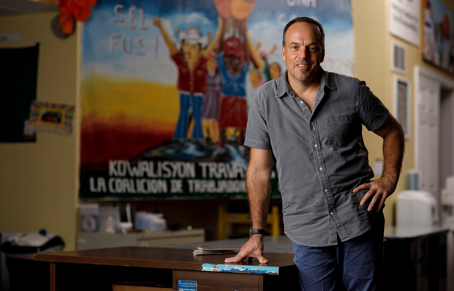 Greg Asbed, the co-founder of the Fair Food Program and the Coalition of Immokalee Workers