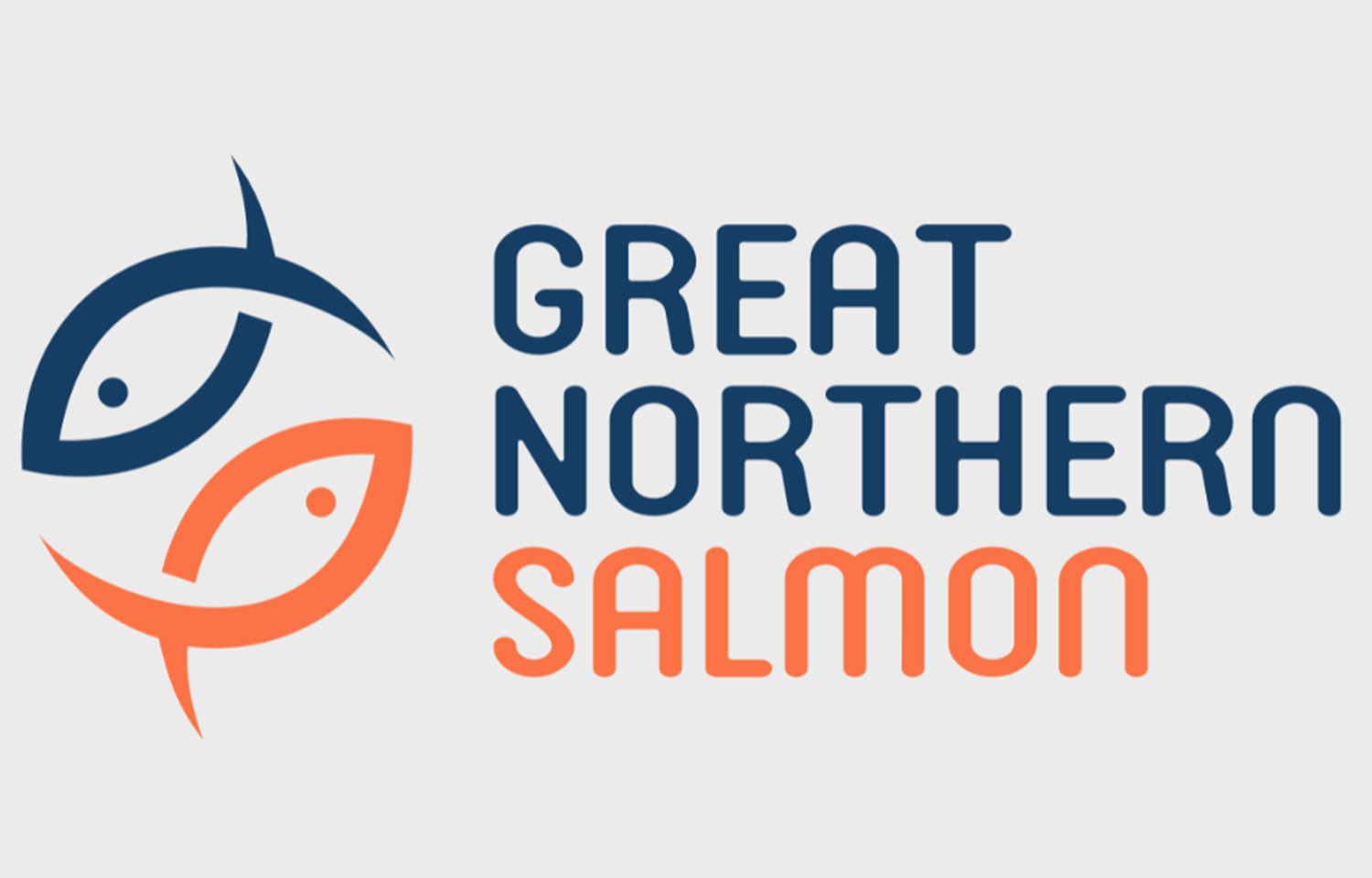 The new logo of Great Northern Salmon, formerly Katahdin Salmon