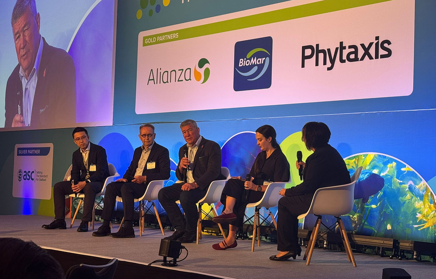 Panelists at the Blue Food Innovation Summit