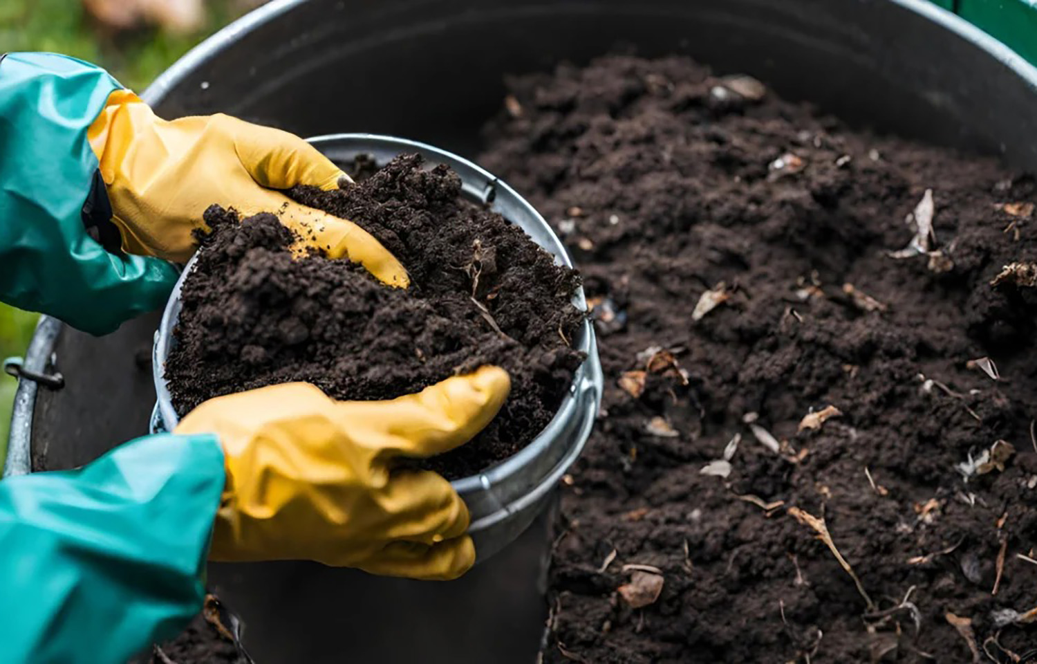 Waste destined for reuse as fertilizer