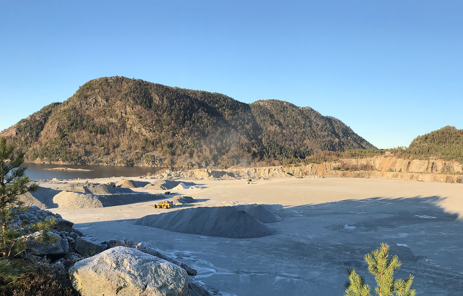 The location of a proposed 7,000-metric-ton post-smolt recirculating aquaculture system facility, to be built by Pure Salmon Technology in collaboration with Ecofisk