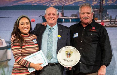 The Alaska Fisheries Development Foundation celebrated its final round of prizes for the annual Alaska Symphony of Seafood competition in Juneau Thursday, 24 February.