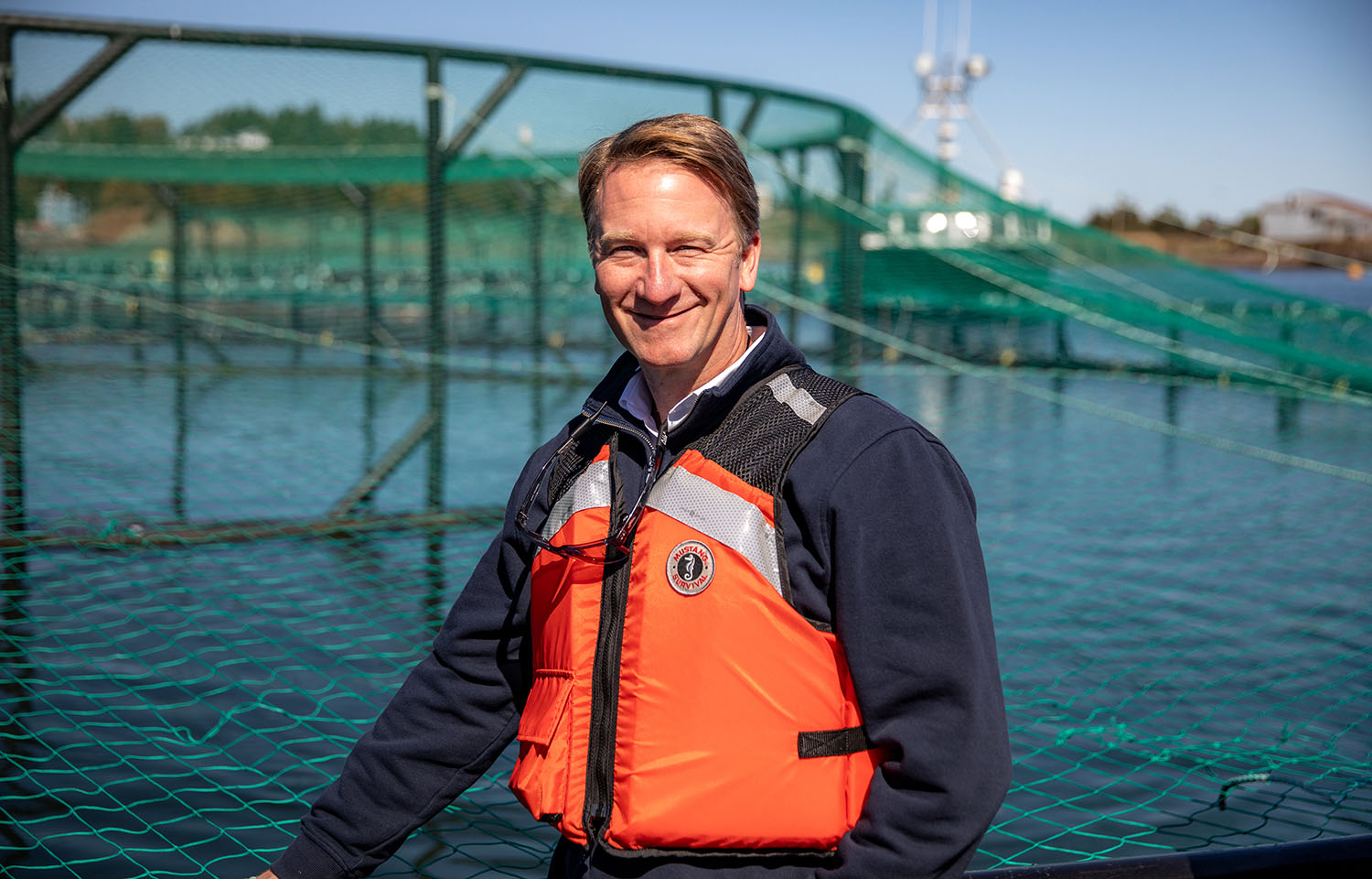 Canadian Seafood Farmers Board Chair Joel Richardson
