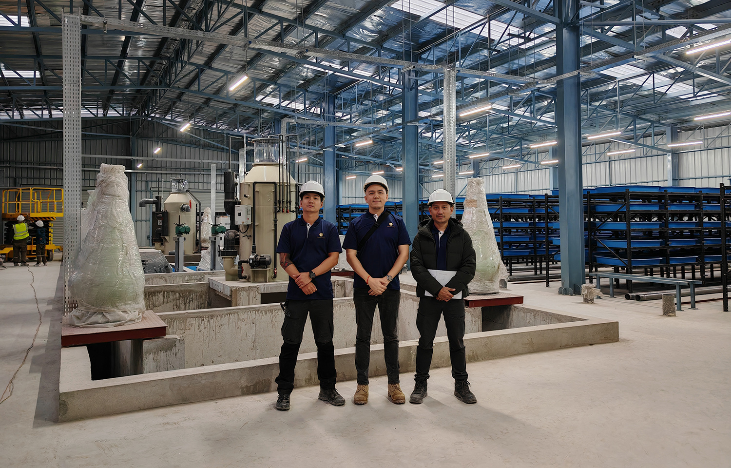 Singapore Crawfish's new hatchery in Bhutan