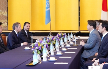 Officials meet to discuss the release of Fukushima water.